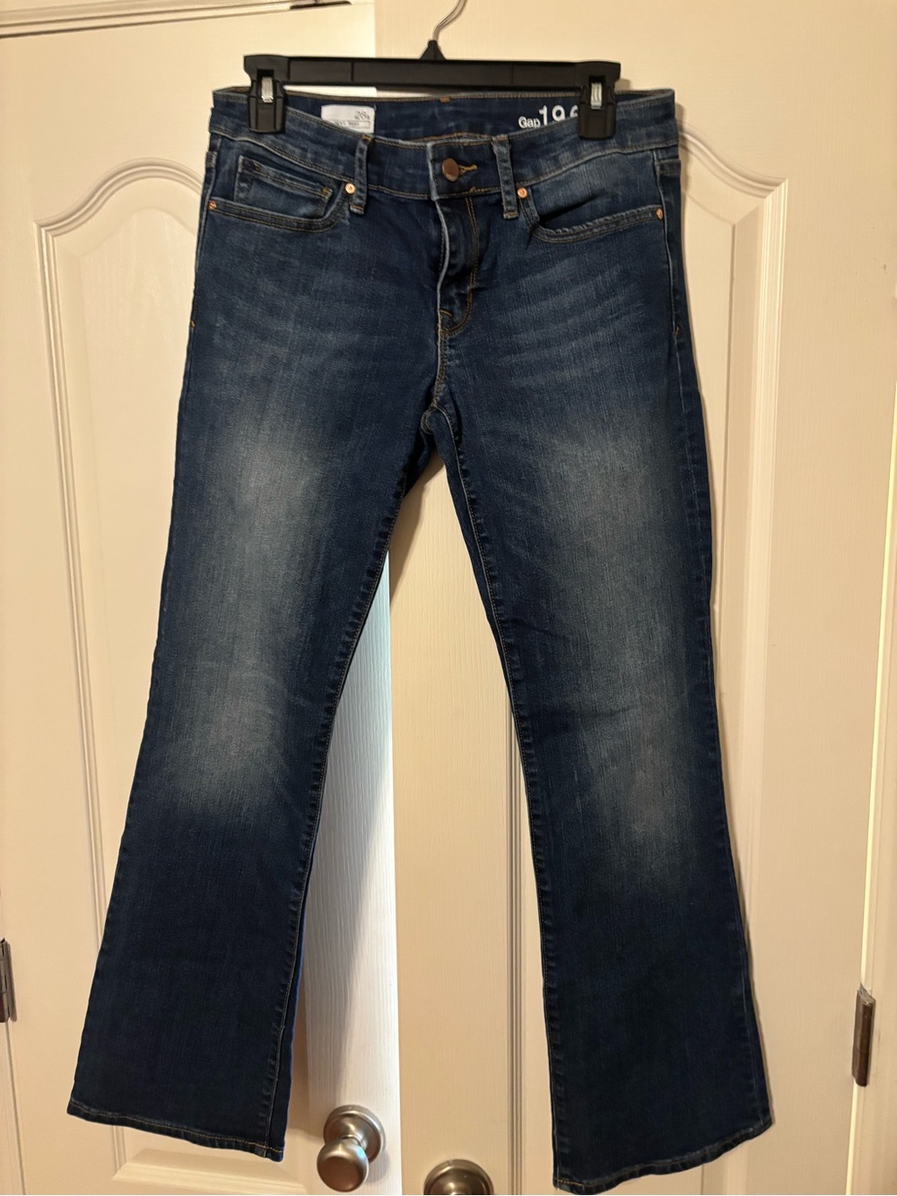GAP Women's Dark Blue Wide Leg Jeans